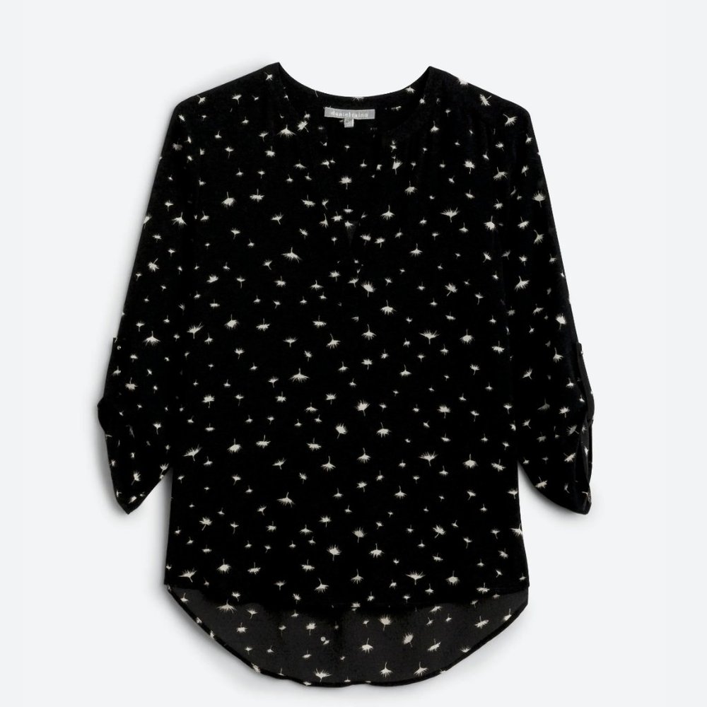 Koda Split Neck Blouse by Daniel Rain - XLP
